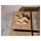 Vintage Budweiser Lighted Wall Hanging