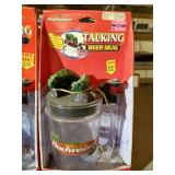 (2) Budweiser Talking Mugs - New