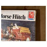 AMT 1:20 Budweiser Clydesdale 8-Horse Hitch Model Kit - New!