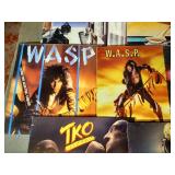 (7) Vintage LP Albums - 70s Rock