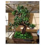 Lighted Plastic Bonsai, Decorative Lamp & Clock Radio
