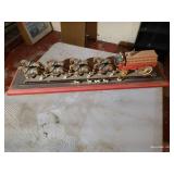 Budweiser Clydesdale Horse Team Decor