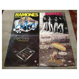 (4) Vintage LP Albums - 70s Rock