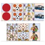 Bullet Quest Target Range Game Set with 7 Unique Designs, 24" x 39.5" - Brand New