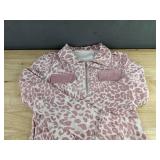 Leopard Print Zip-Up Dress - Women