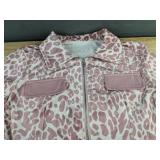 Leopard Print Zip-Up Dress - Women