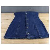 Denim Vest Dress - Women