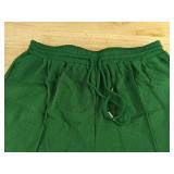 Sweat Suit - Green - Zip-Up Top & Elastic Waist Pants - Women