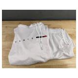 Jogging Set - Paris Themed - White - Men