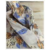 Beige Blouse & Floral Pants Set - Women