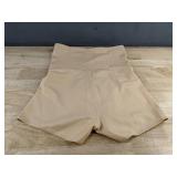 Beige High-Waist Shapewear Panties Women