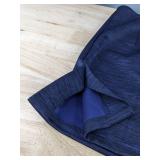 Blue & Black Skirt & Blazer Set - Women