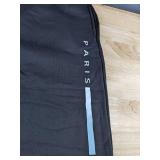 Paris Black Short Sleeve Top & Sweatpants Set - Men
