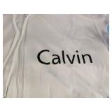 Calvin Jogging Set Zip-Up Hoodie & Pants - Blue & White - Men