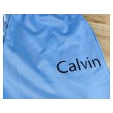 Calvin Jogging Set Zip-Up Hoodie & Pants - Blue & White - Men