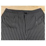 Jacket & Pants Set - Black & White Pinstripe Women