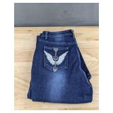 Stretch Blue Jeans - Women