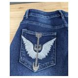 Stretch Blue Jeans - Women