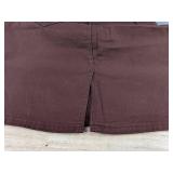 Brown Jean Skirt - Women
