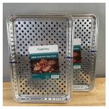 18 True Living BBQ Grill Foil Drip Pans 16.5" x 11.5" - Brand New