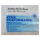 Comfort Bay Jumbo Bed Pillow 20" x 28" - Brand New