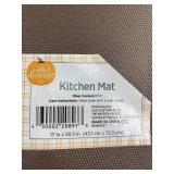 Perfect Harvest Kitchen Mat - Pumpkin Patch Design - 17" x 28.5" - Brand New