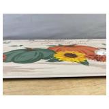 Perfect Harvest Kitchen Mat - Pumpkin Patch Design - 17" x 28.5" - Brand New