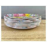 12 Melamine Dinner 10.5" Plates - Brand New