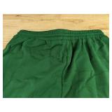 Sweat Suit - Green - Zip-Up Top & Elastic Waist Pants - Women