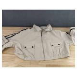 Jogging Set Above-Waist Jacket & Pants Women