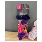 12 Pairs Girls No-Show Socks & Hair Accessories, 12 Pairs Infant Anklet Socks, Women