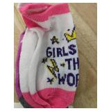 12 Pairs Girls No-Show Socks & Hair Accessories, 12 Pairs Infant Anklet Socks, Women