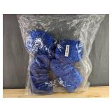 Wreath, 50 White Roses, & 18" Blue Bow - Brand New