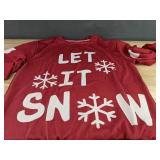 Let It Snow Red Sweatshirt - Women