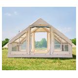 Inflatable Blow Up 4-6 Person Waterproof Oxford Air Tent $799 Retail - Brand New