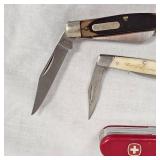 Old Timer, Winchester, Swiss Army Knives