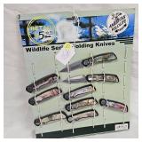 Lot of 9 Pocket Knives, Like New