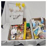 Lot of Hooks, Jigs, Spinners, Jig Heads