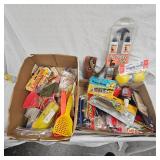 Lot of Plastics, Lures, Etc