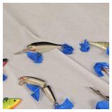 Lot of 12 Rapalas, Rattle Traps
