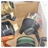 Lot of 8 Fishing Reels as Pictured
