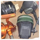 Lot of 8 Fishing Reels as Pictured