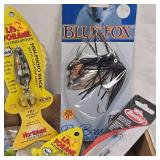 Lot of Lures, Spoons, Spinner Bait