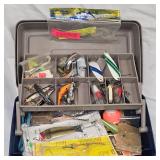 Tackle Box with Lures, Etc