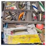 Tackle Box with Lures, Etc