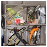 Tackle Box with Lures, Etc
