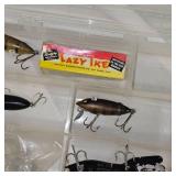 Tackle Box with Antique Lures