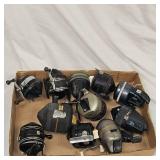Lot of 11 Fishing Reels