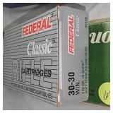 3-Full Boxes 30-30 Ammunition