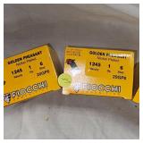3-Fiocchi 20ga #6 Golden Pheasant